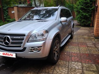 2009 Mercedes-Benz GL-Класс 500 I (X164) Рестайлинг, серый, 4000000 рублей, вид 2