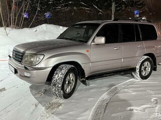 2003 Toyota Land Cruiser 100 Series Рестайлинг 1, серебристый, 1200000 рублей, вид 5