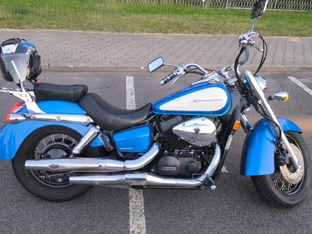2022 Honda Shadow 750, синий, 650000 рублей, вид 2