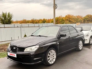 2007 Subaru Impreza II Рестайлинг 2, чёрный, 450000 рублей, вид 1