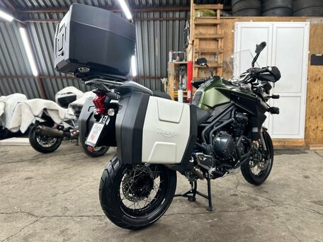 2013 Triumph Tiger 1200, зелёный, 990000 рублей, вид 5