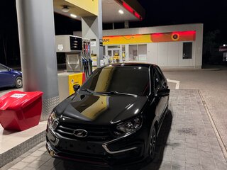 2024 Lada (ВАЗ) Granta Sportline I Рестайлинг, чёрный, 1050000 рублей, вид 3