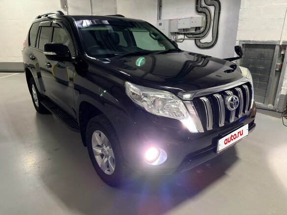 2014 Toyota Land Cruiser Prado 4-speed 150 Series Рестайлинг 1, чёрный, 3000000 рублей - вид 8