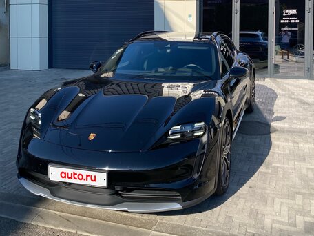 2022 Porsche Taycan 4 Cross Turismo I, чёрный, 9100000 рублей, вид 1