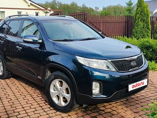 2017 Kia Sorento II Рестайлинг, синий, 1750000 рублей, вид 4