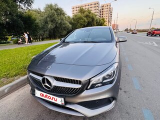 2018 Mercedes-Benz CLA 200 I (C117, X117) Рестайлинг, серый, 2490000 рублей, вид 1