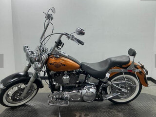 1998 Harley-Davidson Fat Boy, золотистый, 640000 рублей, вид 2