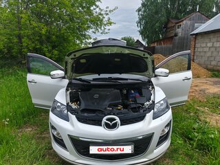 2011 Mazda CX-7 I Рестайлинг, белый, 900000 рублей, вид 2