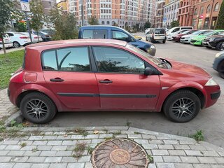 2004 Renault Megane II, красный, 210000 рублей, вид 2
