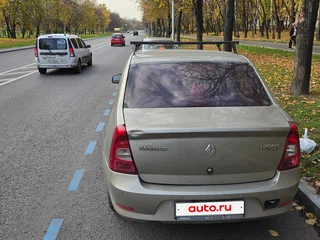 2010 Renault Logan I Рестайлинг, бежевый, 330000 рублей, вид 3