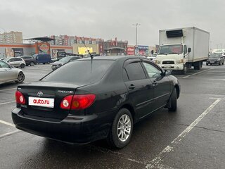 2003 Toyota Corolla IX (E120, E130), чёрный, 450000 рублей, вид 3
