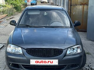2004 Hyundai Accent ТагАЗ II, серый, 290000 рублей, вид 1
