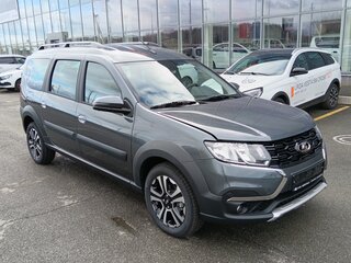 2026 Lada (ВАЗ) Largus Cross I Рестайлинг, серебристый, 2042000 рублей, вид 3