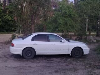 2001 Hyundai Sonata IV (EF) Рестайлинг, белый, 150000 рублей, вид 1