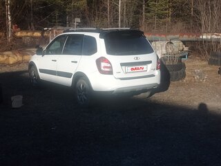2016 Lada (ВАЗ) Kalina Cross II, белый, 635000 рублей, вид 3