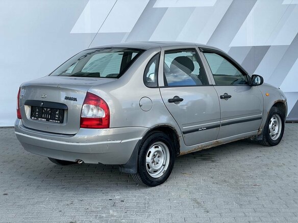 2007 Lada (ВАЗ) Kalina I, бежевый, 141000 рублей - вид 4