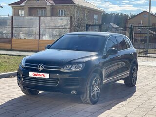 2011 Volkswagen Touareg II, чёрный, 1790000 рублей, вид 1