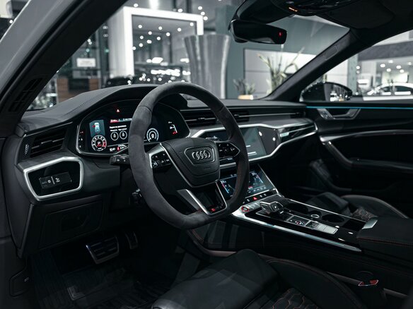 2022 Audi RS 6 IV (C8), белый, 13200000 рублей - вид 9