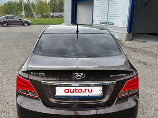 2014 Hyundai Solaris I Рестайлинг, коричневый, 999000 рублей, вид 5