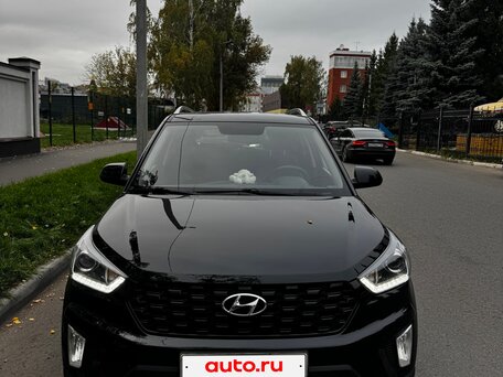 2021 Hyundai Creta I Рестайлинг, чёрный, 1900000 рублей, вид 1