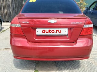 2008 Chevrolet Aveo I Рестайлинг, красный, 355000 рублей, вид 4