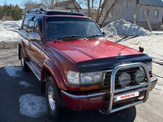 1991 Toyota Land Cruiser 80 Series, пурпурный, 3000000 рублей, вид 4