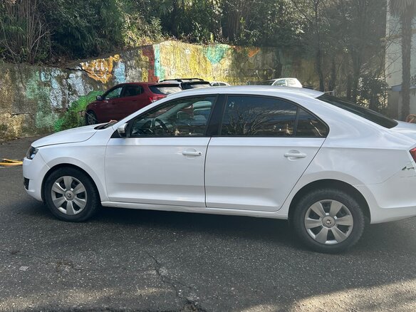 2018 Skoda Rapid I Рестайлинг, белый, 929000 рублей - вид 5