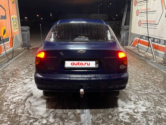 2009 Chevrolet Lanos I, синий, 130000 рублей - вид 3
