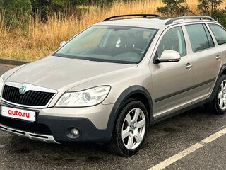 2012 Skoda Octavia Scout II (A5) Рестайлинг, бежевый, 1049000 рублей, вид 1