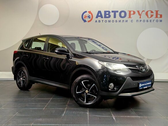 2013 Toyota RAV4 IV (XA40), чёрный, 1855000 рублей