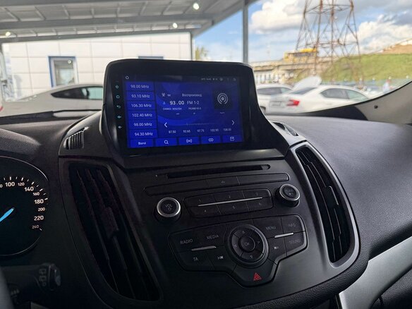 2017 Ford Kuga II Рестайлинг, синий - вид 12