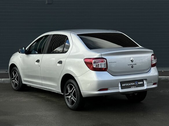 2017 Renault Logan II, серебристый, 599000 рублей - вид 5
