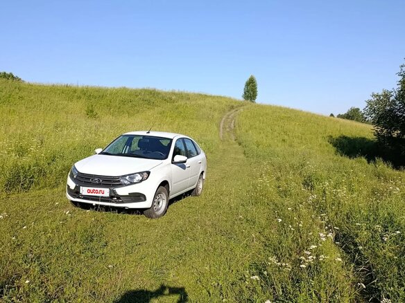 2025 Lada (ВАЗ) Granta I Рестайлинг, белый, 950000 рублей