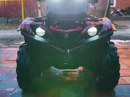 2016 Yamaha Grizzly 700, красный, 1000000 рублей, вид 1
