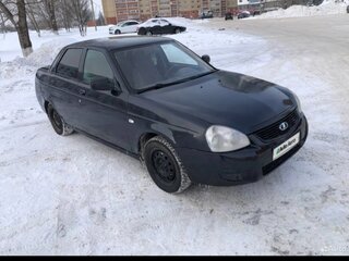2008 Lada (ВАЗ) Priora I, чёрный, 170000 рублей, вид 2
