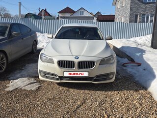 2014 BMW 5 серии 528i xDrive VI (F10/F11/F07) Рестайлинг, белый, 1650000 рублей, вид 2