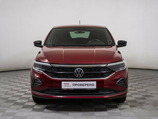 2021 Volkswagen Polo VI, красный, 1617000 рублей, вид 2