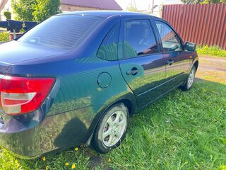 2012 Lada (ВАЗ) Granta I, синий, 350000 рублей, вид 3