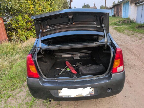 2008 Renault Logan I, серый, 405000 рублей - вид 12