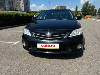 2011 Toyota Corolla X (E140, E150) Рестайлинг, чёрный, 1049000 рублей, вид 2