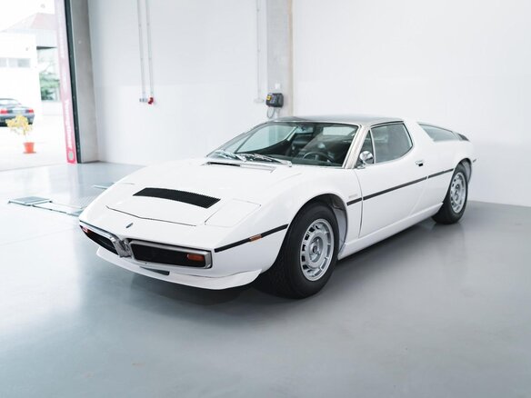 1972 Maserati Bora, белый - вид 3