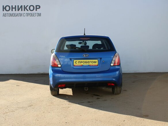 2011 Kia Rio II Рестайлинг, синий, 489000 рублей - вид 5