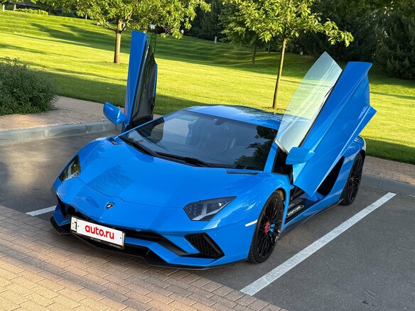 2017 Lamborghini Aventador I Рестайлинг, синий, 29250000 рублей - вид 14