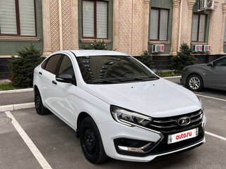 2024 Lada (ВАЗ) Vesta I Рестайлинг (NG), белый, 1200000 рублей, вид 3