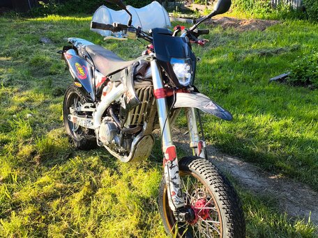2015 Baltmotors Dakar 250 Motard, чёрный, 150000 рублей, вид 4