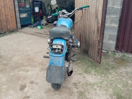 1980 Урал M-66, синий, 30000 рублей, вид 2
