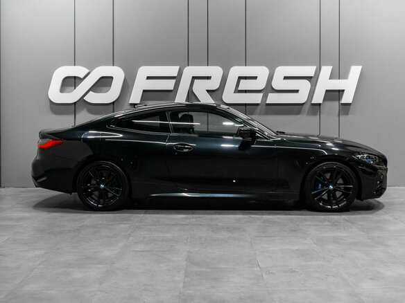 2020 BMW 4 серии 430i G22, G23, G26, чёрный, 5850000 рублей - вид 4