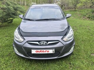 2012 Hyundai Accent IV, серый, 740000 рублей, вид 3