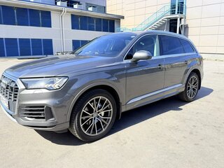 2020 Audi Q7 45 TDI II (4M) Рестайлинг, серый, 5400000 рублей, вид 1