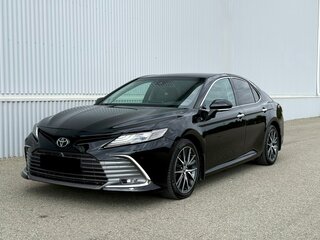 2021 Toyota Camry VIII (XV70) Рестайлинг, чёрный, 2960000 рублей, вид 1